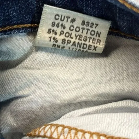 J Brand Jeans Women's‎ 27 Skinny Acid Wash Medium Blue Stretch Denim Low Rise - Picture 10 of 15